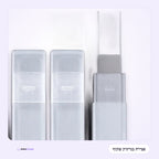 סט 5 פצירות ציפורניים מזכוכית ננו בנרתיקים – תקריב