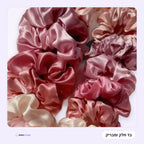 תקריב הבד החלק והמבריק
